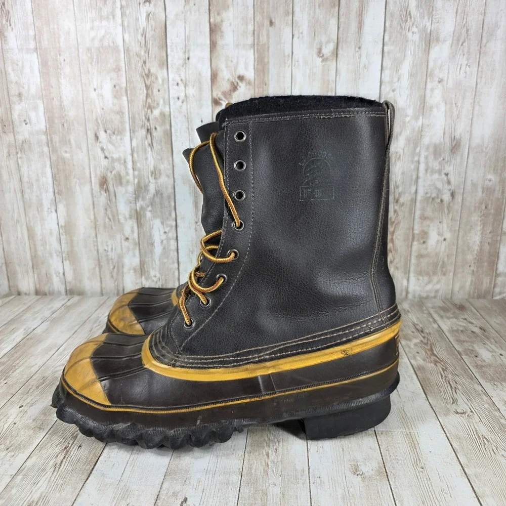 LaCrosse Insulated Duck‎ Boots Steel Shank Waterproof Winter Boots Size 8
